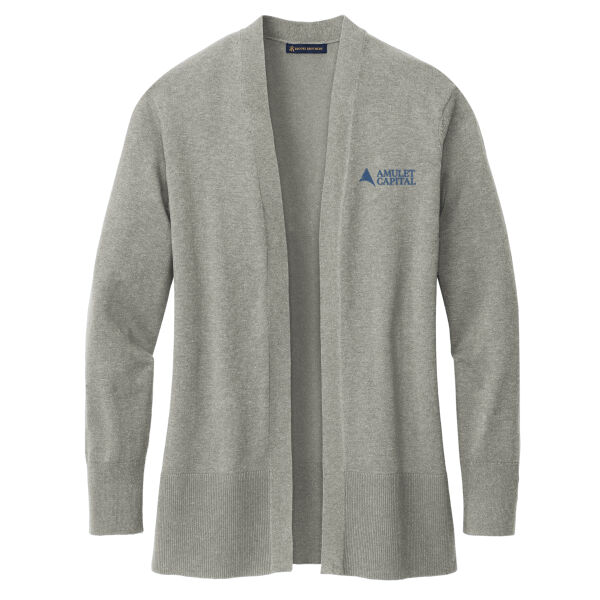   - Women's Cotton Stretch Long Cardigan Sweater Thumbnail