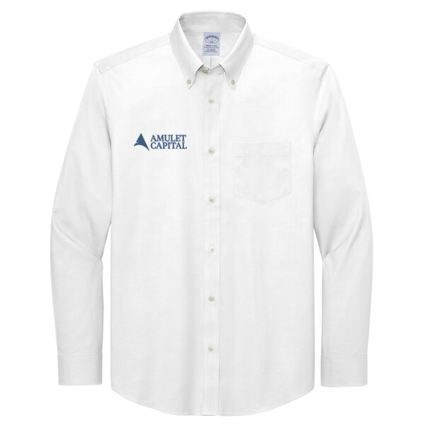  - Tall Wrinkle Free Stretch Pinpoint Shirt Thumbnail