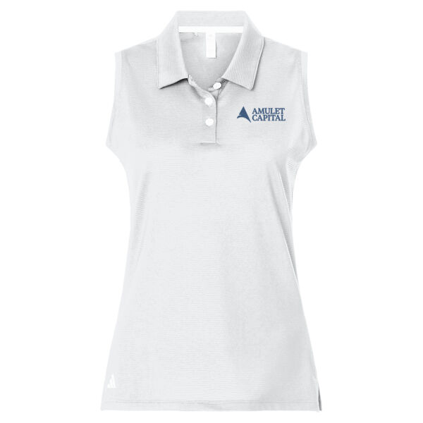   - Women's Ottoman Sleeveless Polo Thumbnail