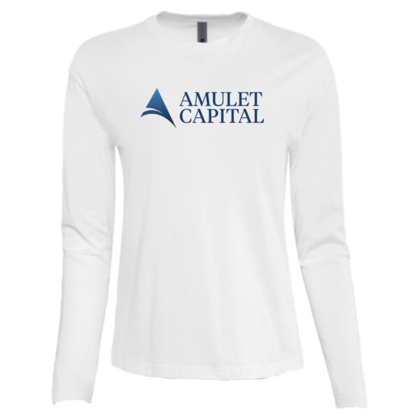   - Women's Cotton Relaxed Long Sleeve T-Shirt Thumbnail