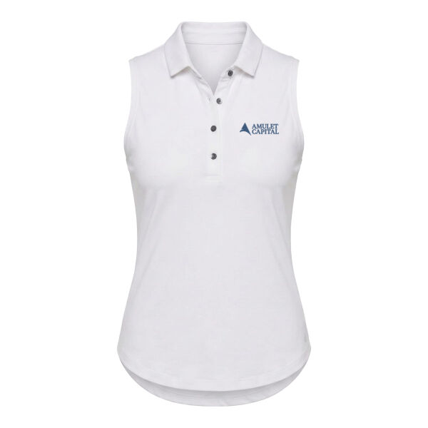   - Women's Scarlett Sleeveless Polo Thumbnail