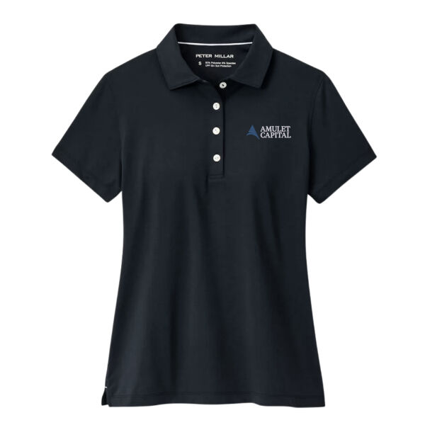  -  Women's Short Sleeve Button Polo Thumbnail