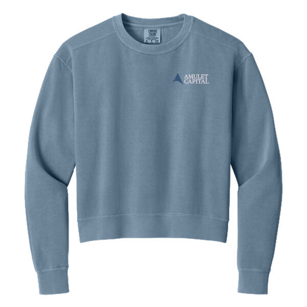   - Women's Mid Length Crewneck Sweatshirt Thumbnail